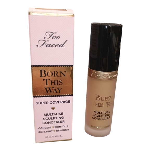 NIB Too Faced Born This Way Multi-Use Sculpting Concealer  Warm Sand - Picture 1 of 6